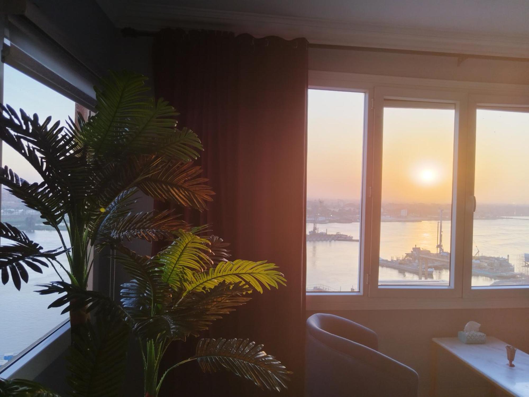 Nile Pyramidal View Apartment Kairo Bagian luar foto